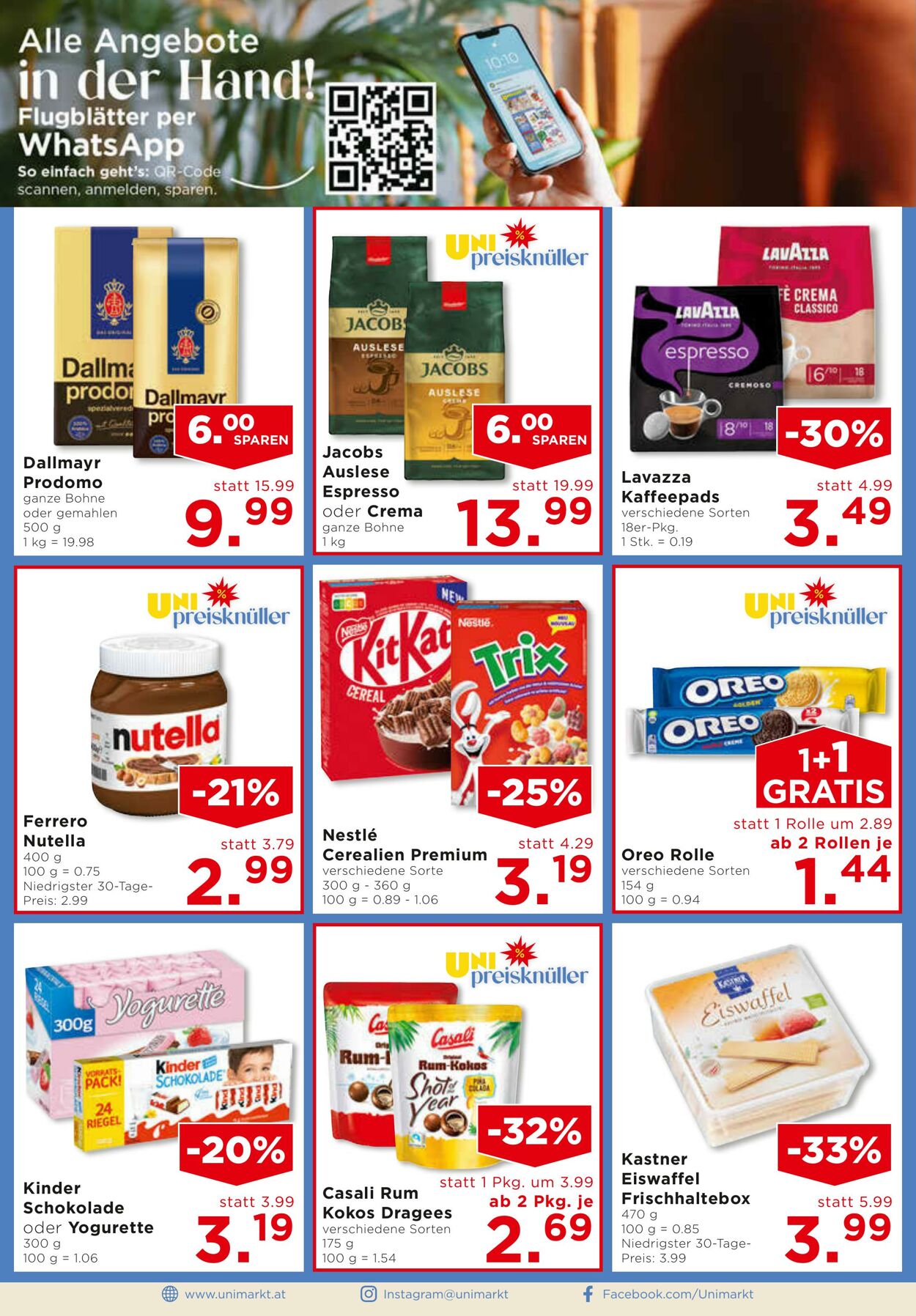 Prospekt Unimarkt 06.08.2025 - 12.08.2025