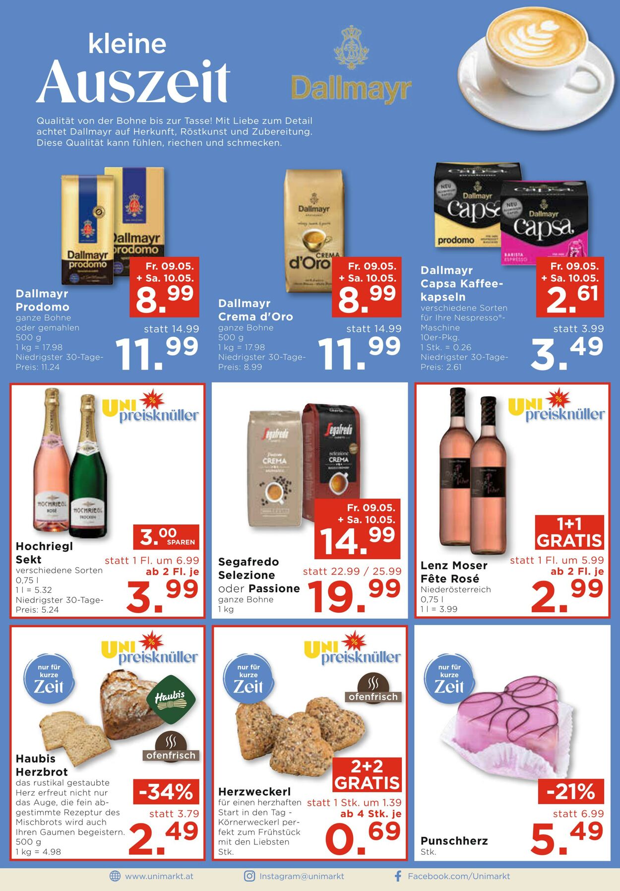 Prospekt Unimarkt 07.05.2025 - 13.05.2025