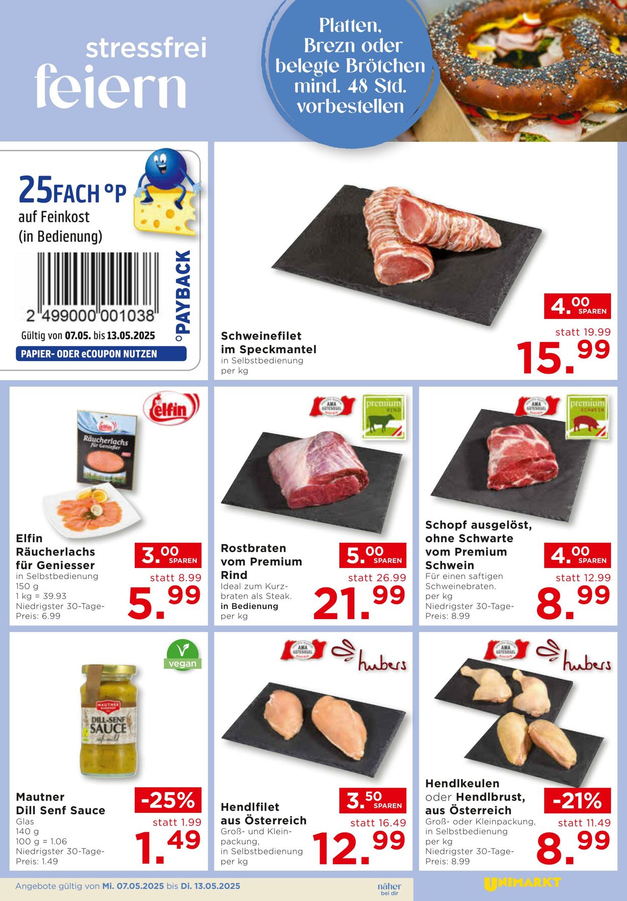 Prospekt Unimarkt 07.05.2025 - 13.05.2025