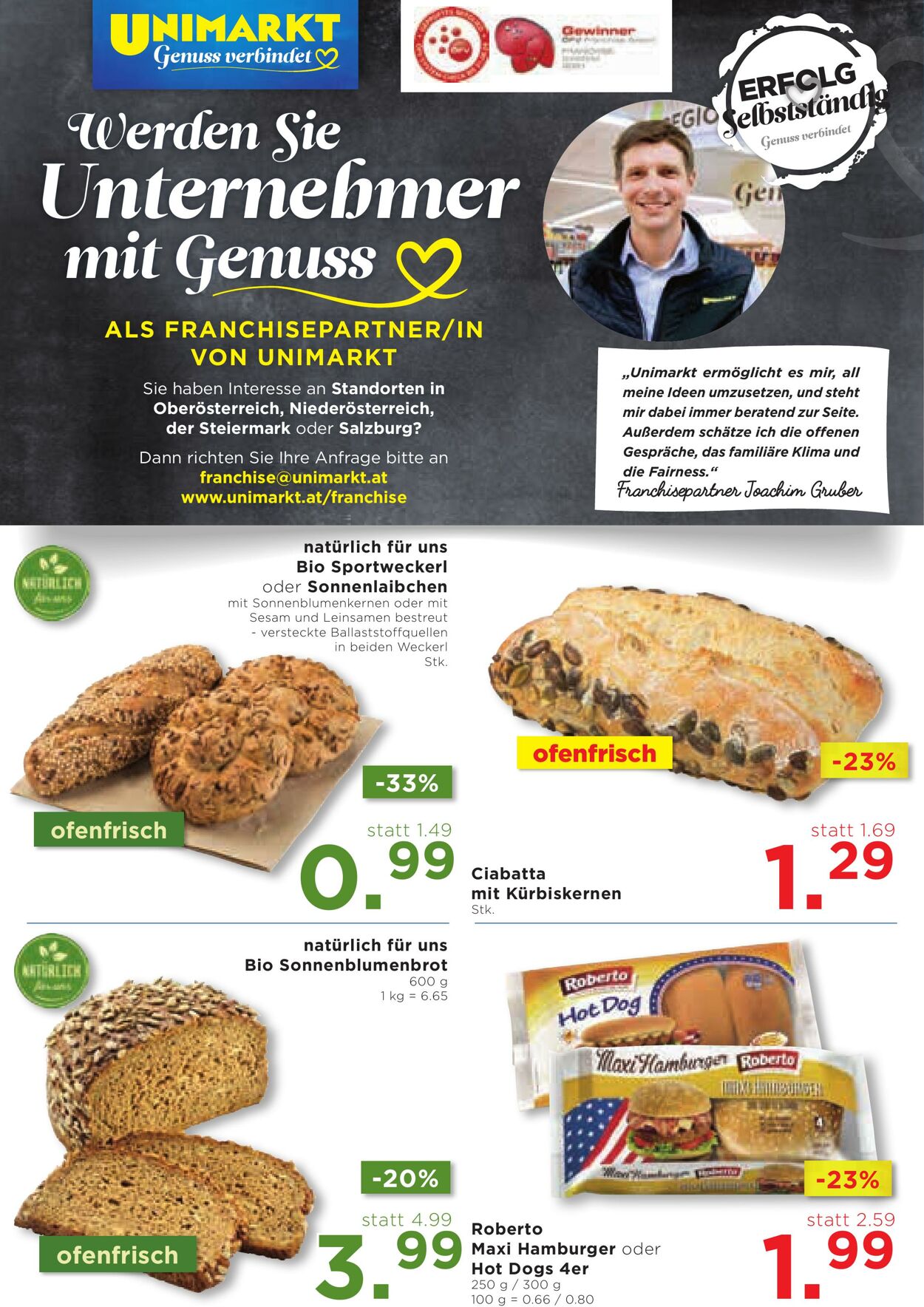 Prospekt Unimarkt 07.06.2023 - 13.06.2023