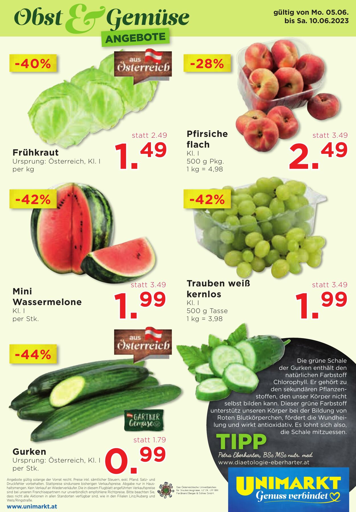 Prospekt Unimarkt 07.06.2023 - 13.06.2023