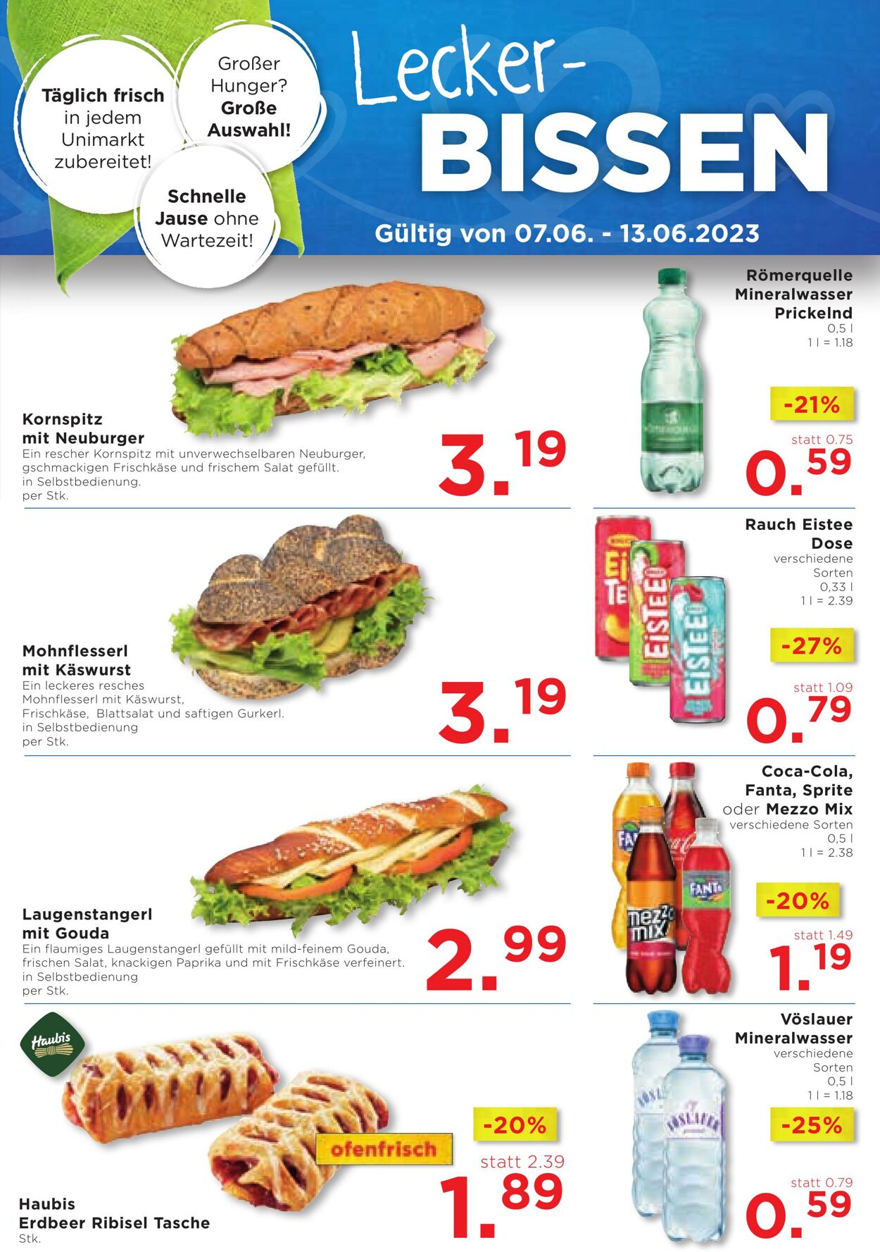 Prospekt Unimarkt 07.06.2023 - 13.06.2023