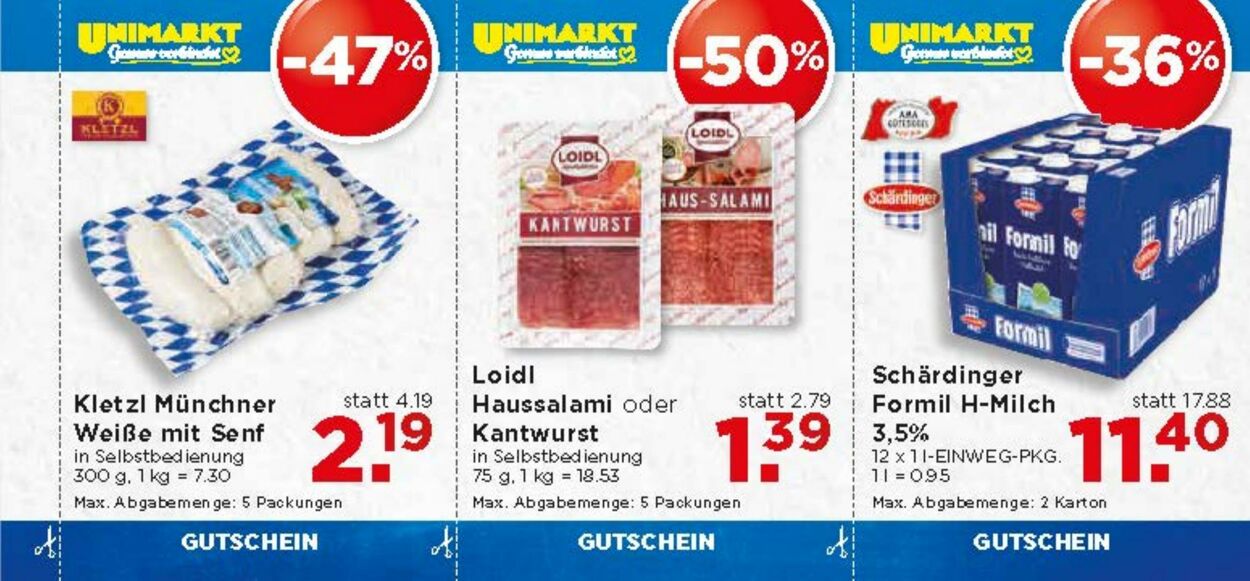 Prospekt Unimarkt 07.09.2022 - 20.09.2022