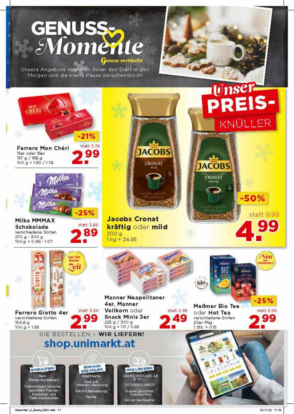 Prospekt Unimarkt 07.12.2022 - 13.12.2022