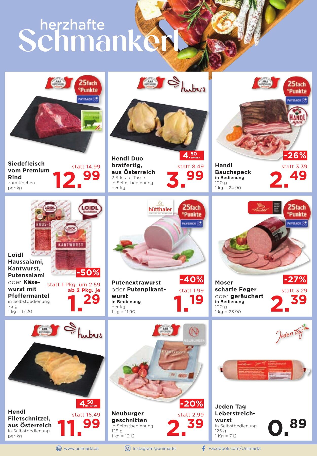 Prospekt Unimarkt 08.01.2025 - 14.01.2025