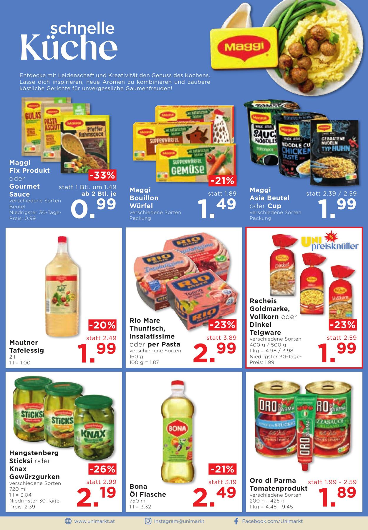 Prospekt Unimarkt 08.01.2025 - 14.01.2025