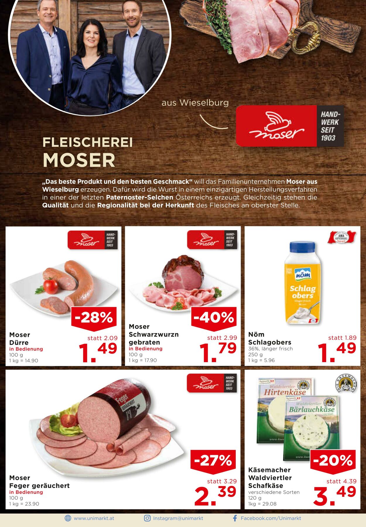 Prospekt Unimarkt 08.10.2025 - 14.10.2025