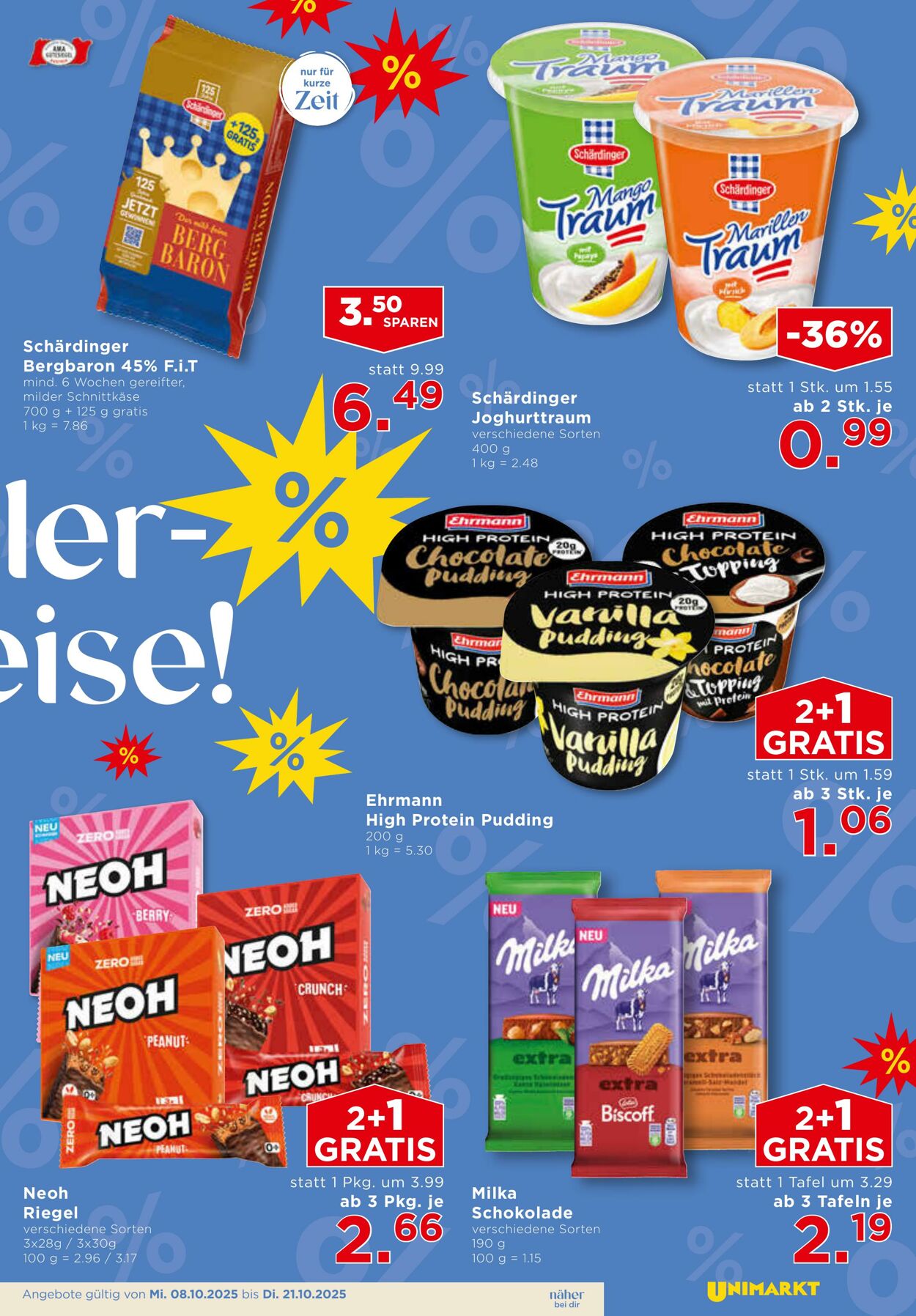 Prospekt Unimarkt 08.10.2025 - 14.10.2025