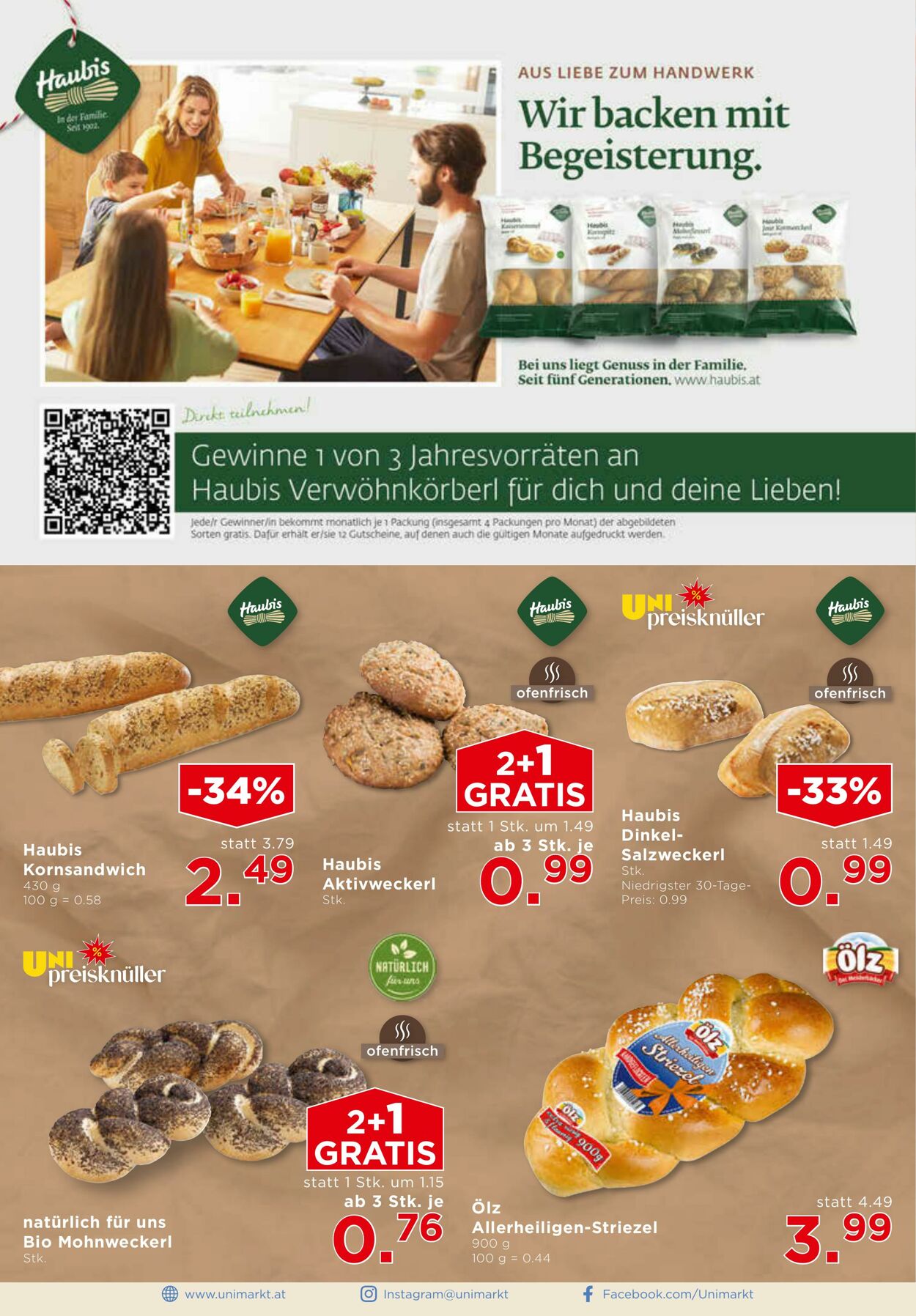 Prospekt Unimarkt 08.10.2025 - 14.10.2025