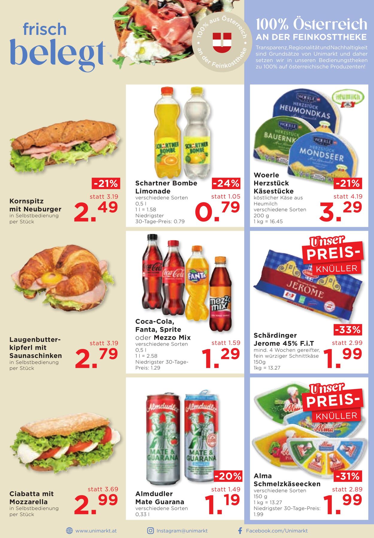 Prospekt Unimarkt 09.10.2024 - 15.10.2024