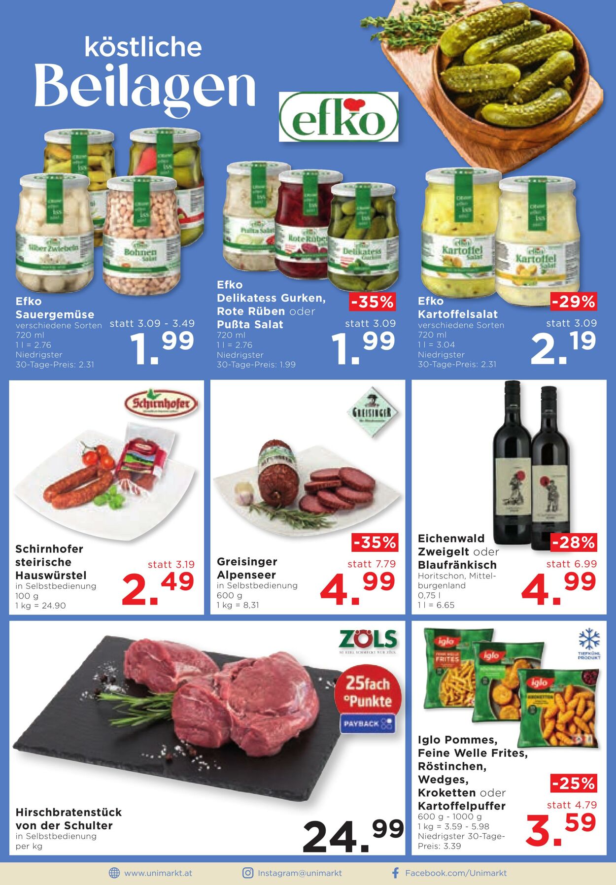 Prospekt Unimarkt 09.10.2024 - 15.10.2024