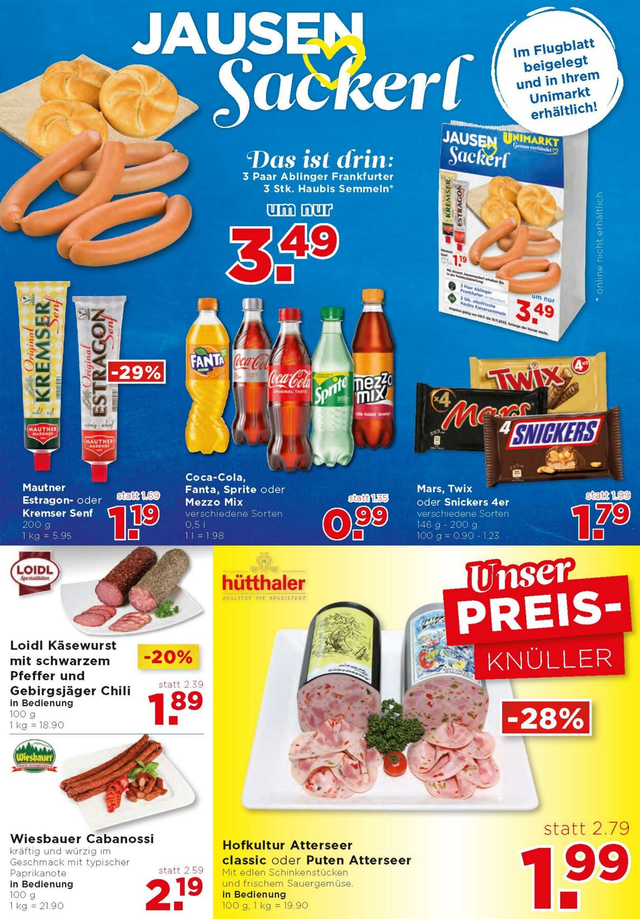 Prospekt Unimarkt 09.11.2022 - 15.11.2022