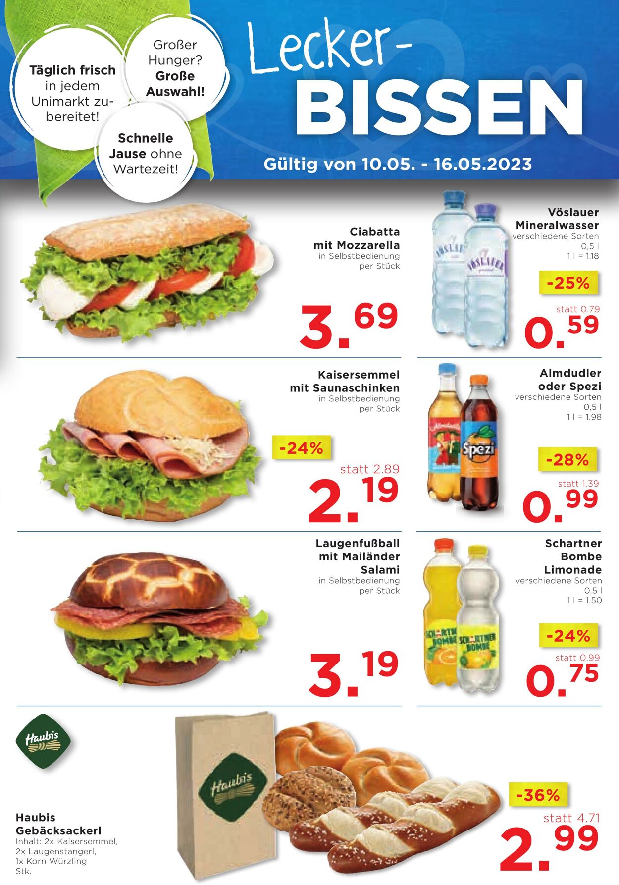 Prospekt Unimarkt 10.05.2023 - 16.05.2023