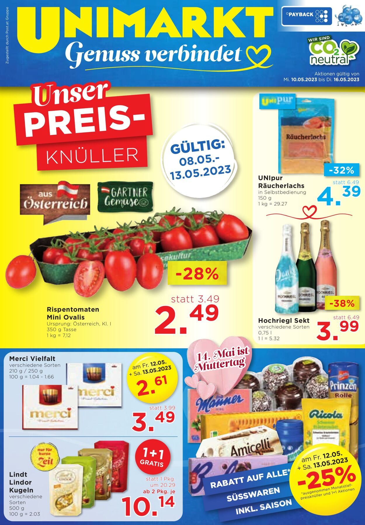 Prospekt Unimarkt 10.05.2023 - 16.05.2023