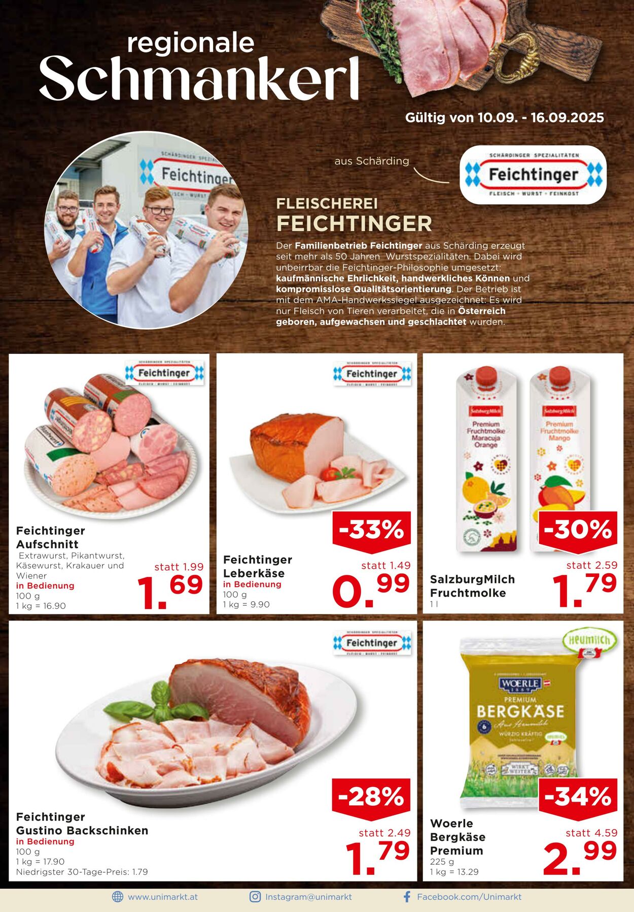 Prospekt Unimarkt 10.08.2025 - 16.08.2025
