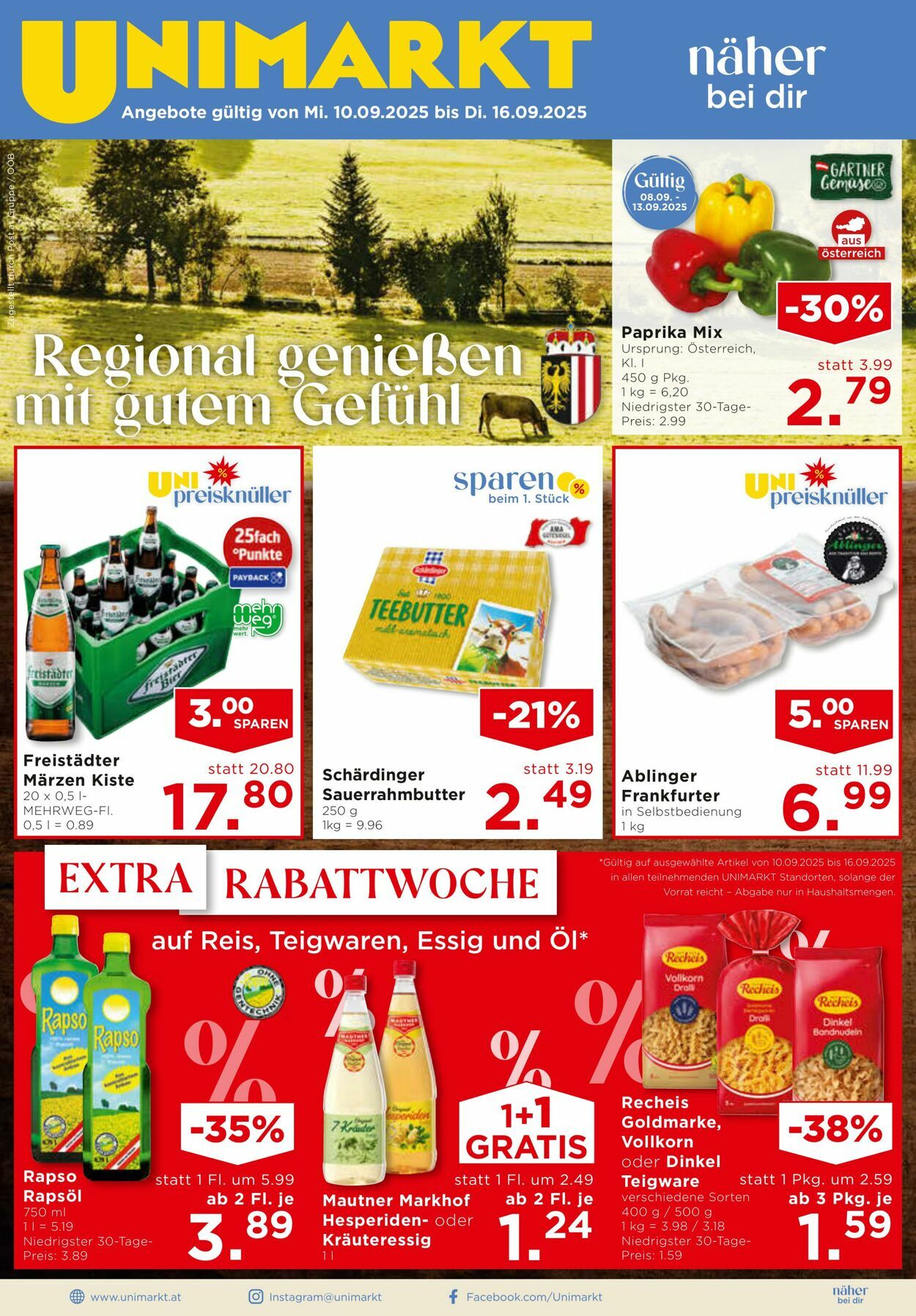 Prospekt Unimarkt 10.08.2025 - 16.08.2025