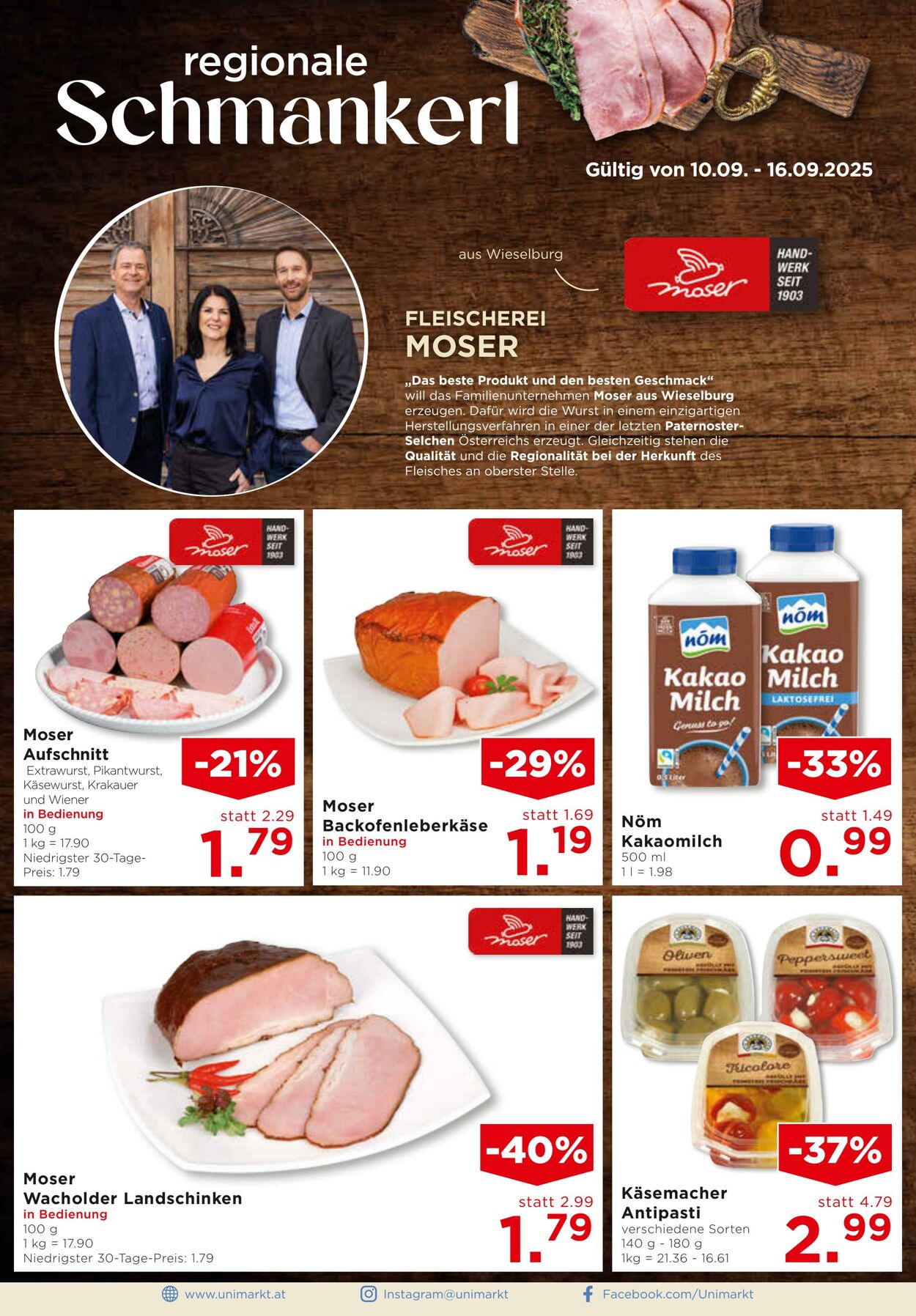 Prospekt Unimarkt 10.08.2025 - 16.08.2025