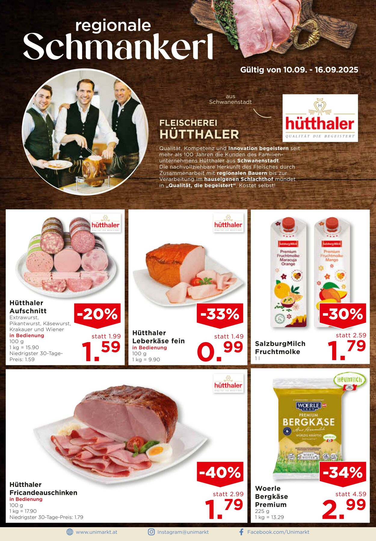 Prospekt Unimarkt 10.08.2025 - 16.08.2025