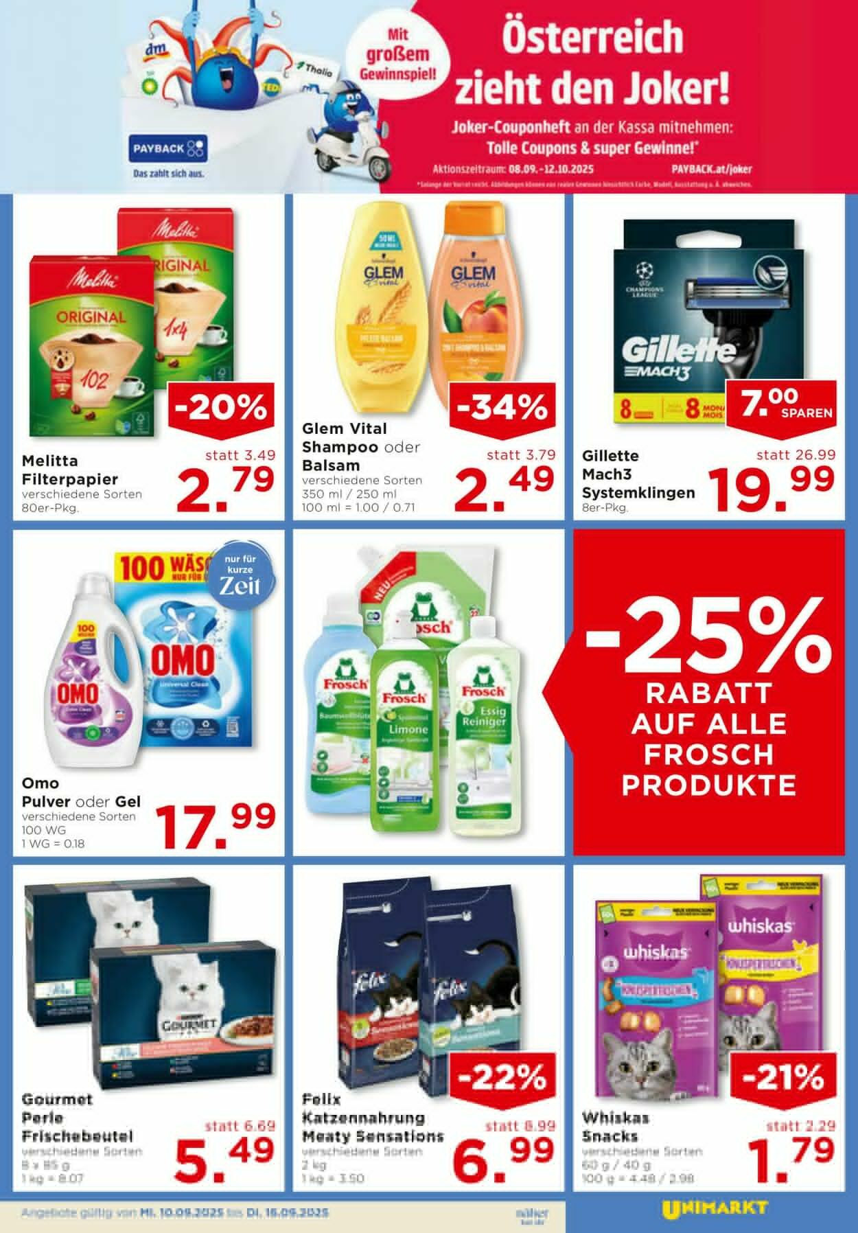 Prospekt Unimarkt 10.08.2025 - 16.08.2025
