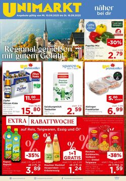 Prospekt Unimarkt 10.08.2025 - 16.08.2025