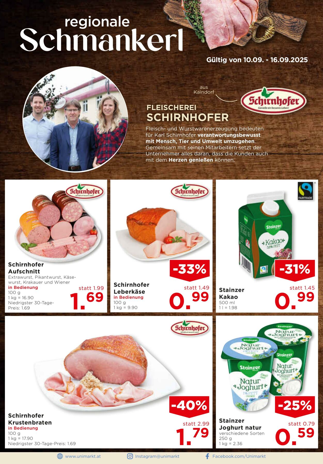 Prospekt Unimarkt 10.08.2025 - 16.08.2025