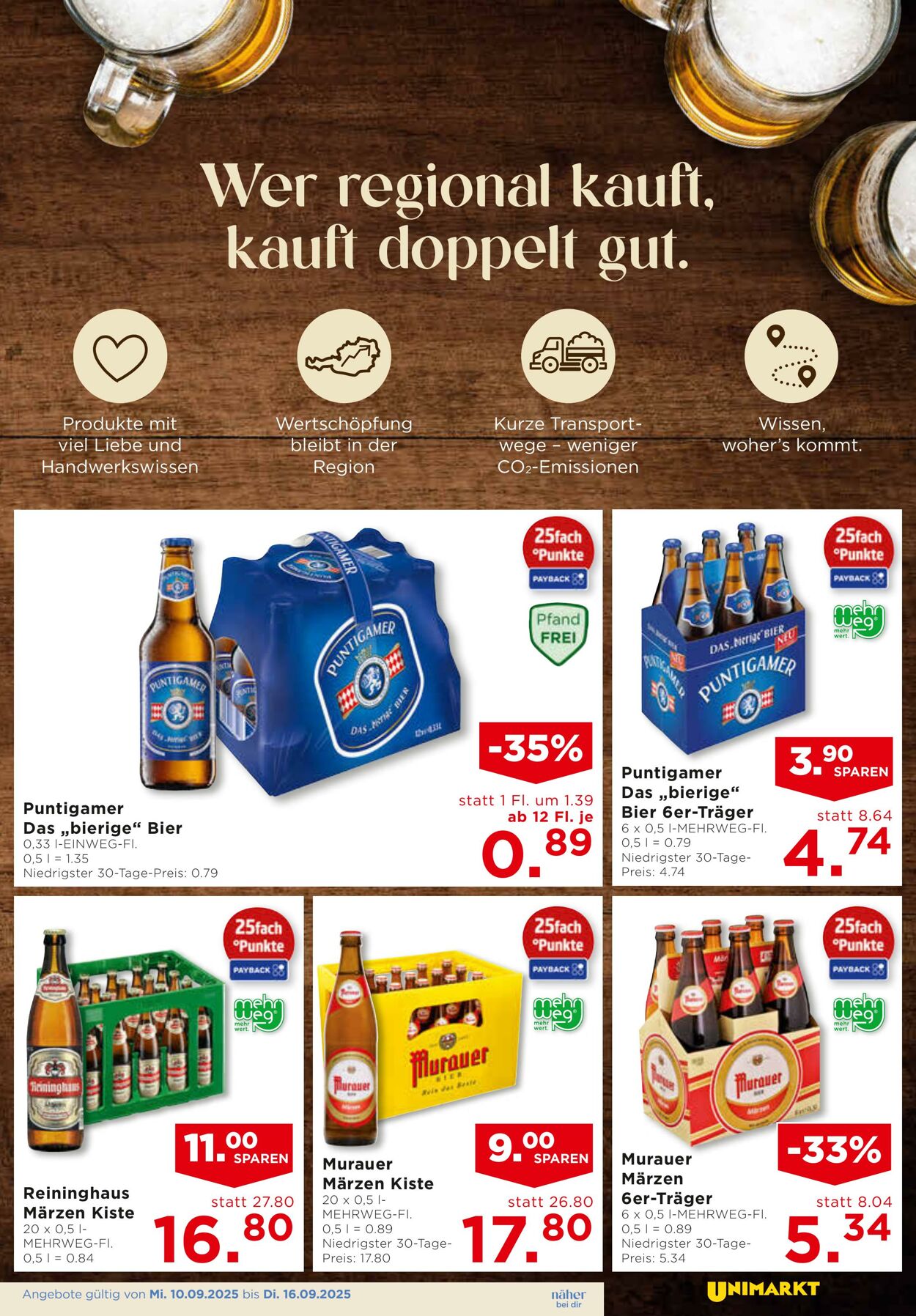 Prospekt Unimarkt 10.08.2025 - 16.08.2025