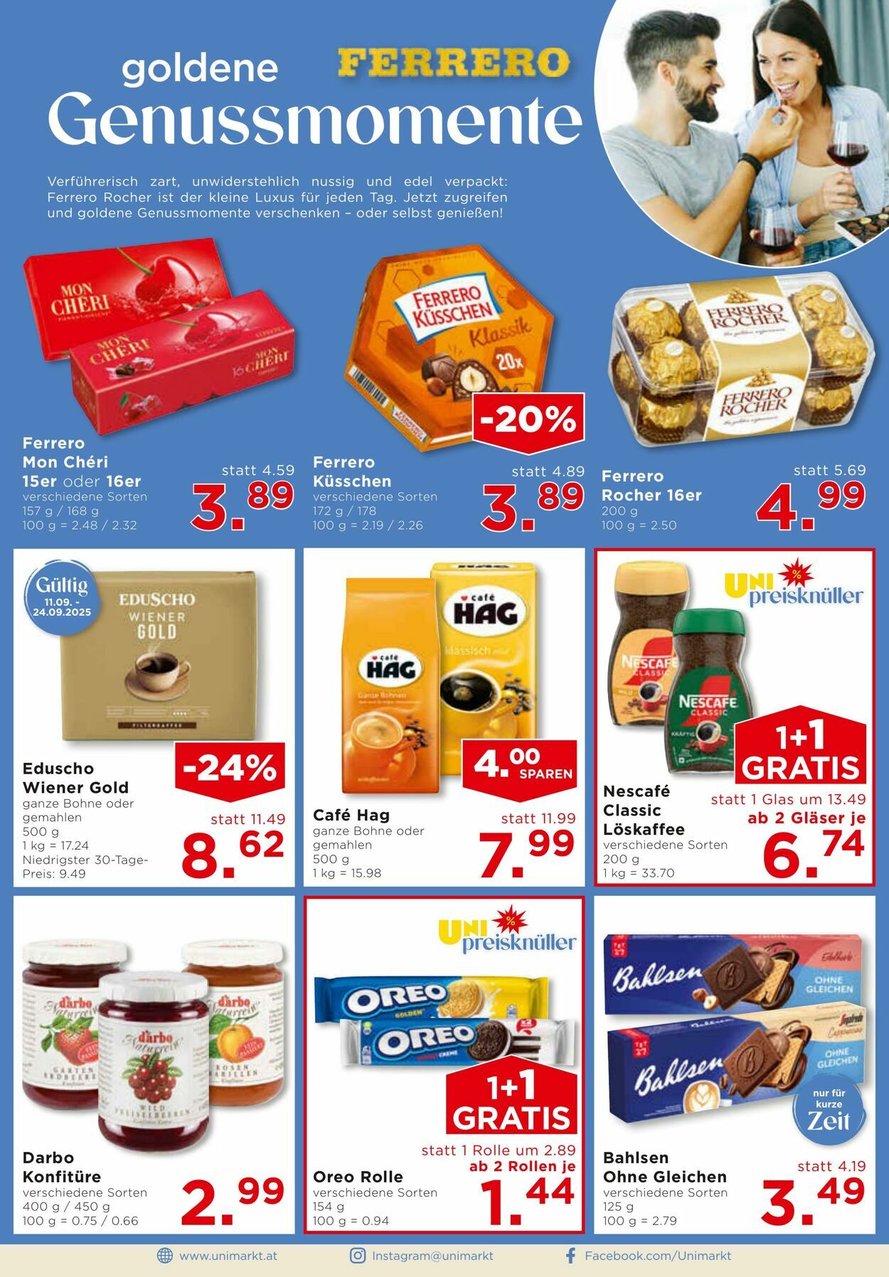 Prospekt Unimarkt 10.08.2025 - 16.08.2025