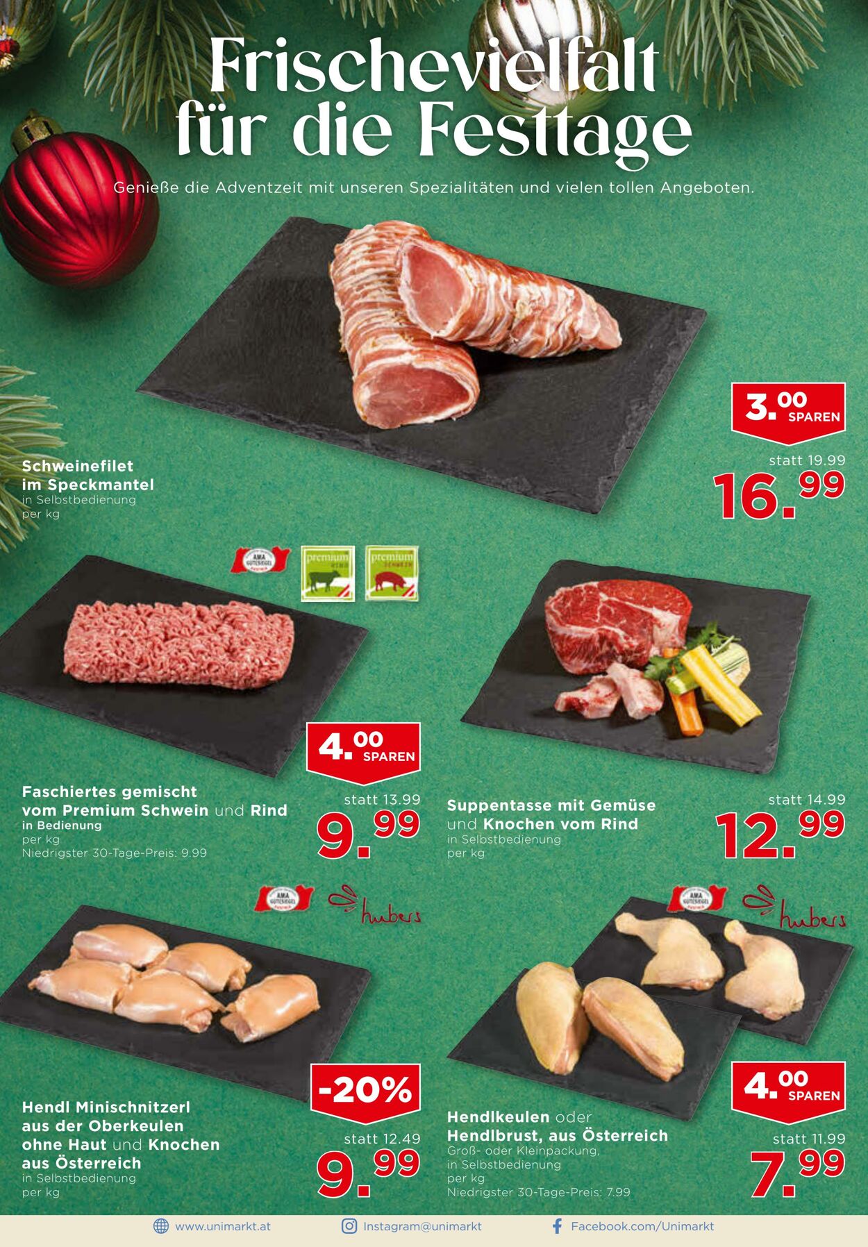 Prospekt Unimarkt 10.12.2025 - 16.12.2025