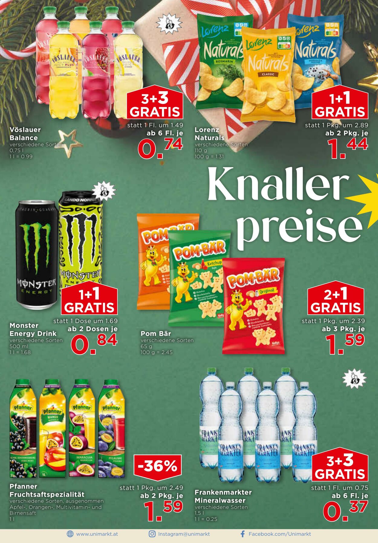 Prospekt Unimarkt 10.12.2025 - 16.12.2025