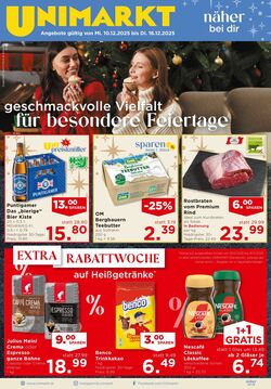 Prospekt Unimarkt 10.12.2025 - 16.12.2025