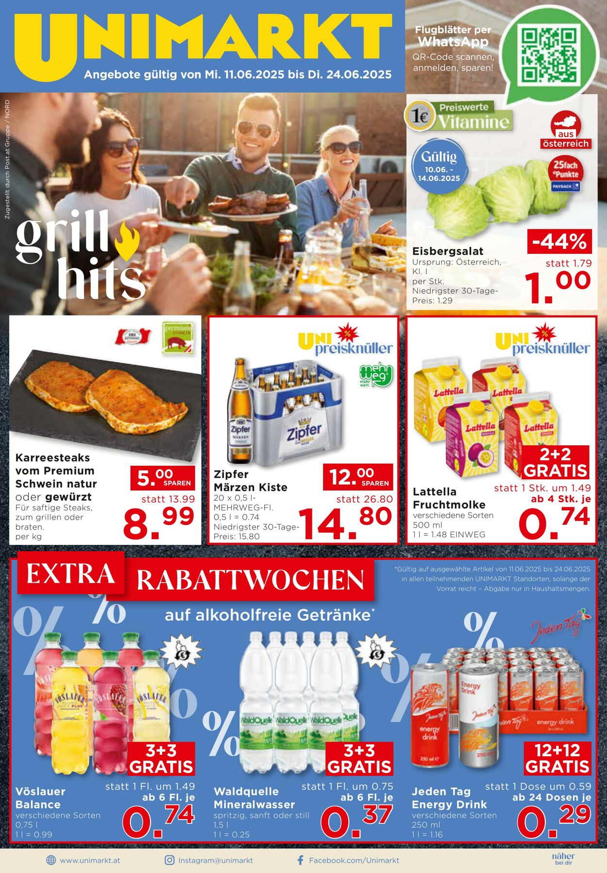 Prospekt Unimarkt 11.06.2025 - 24.06.2025