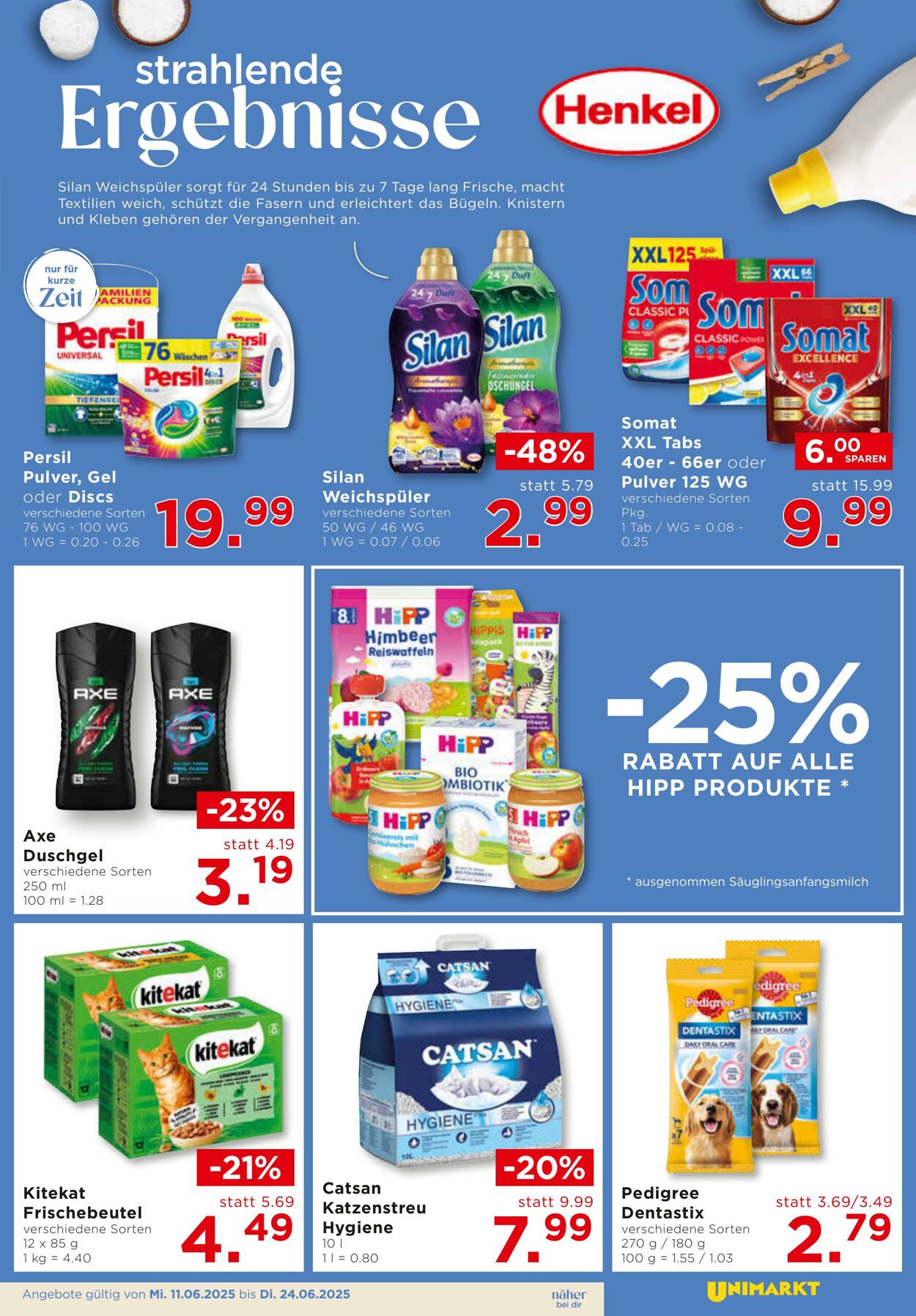 Prospekt Unimarkt 11.06.2025 - 24.06.2025