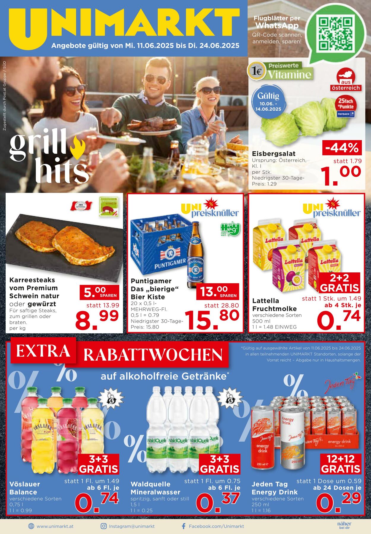 Prospekt Unimarkt 11.06.2025 - 24.06.2025
