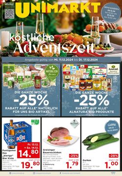 Prospekt Unimarkt 11.12.2024 - 17.12.2024