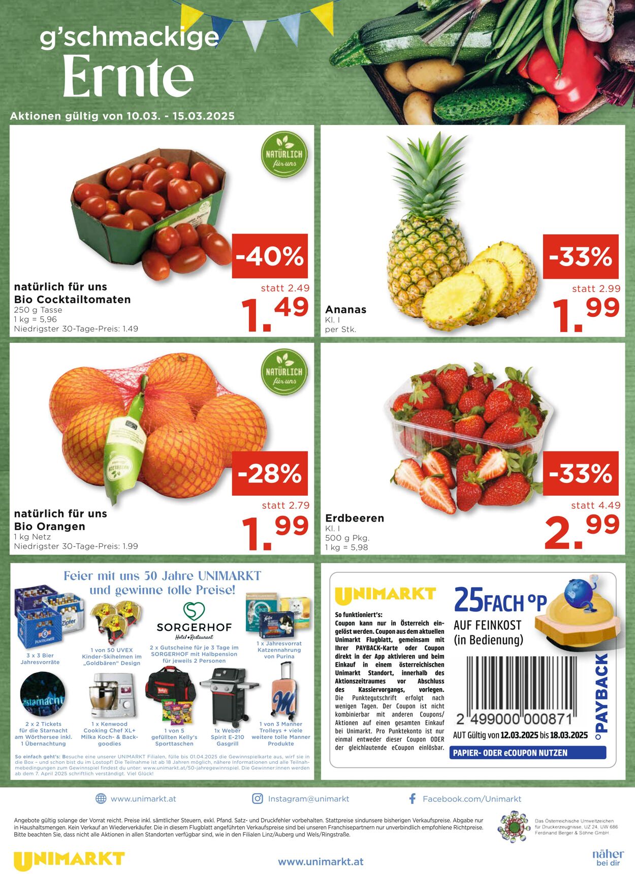 Prospekt Unimarkt 12.03.2025 - 18.03.2025