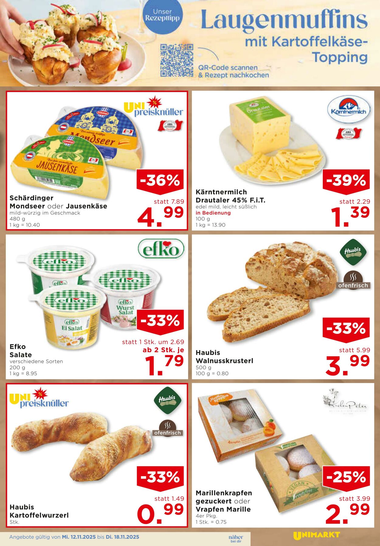 Prospekt Unimarkt 12.11.2025 - 18.11.2025