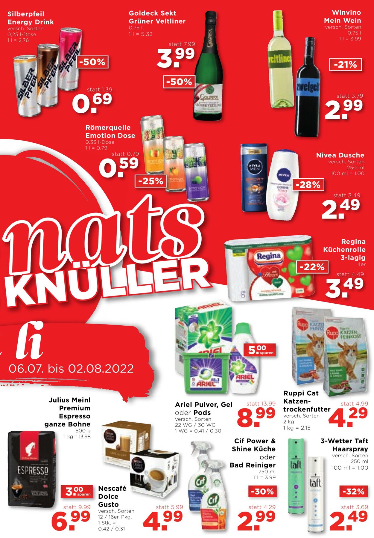 Prospekt Unimarkt 13.07.2022 - 19.07.2022