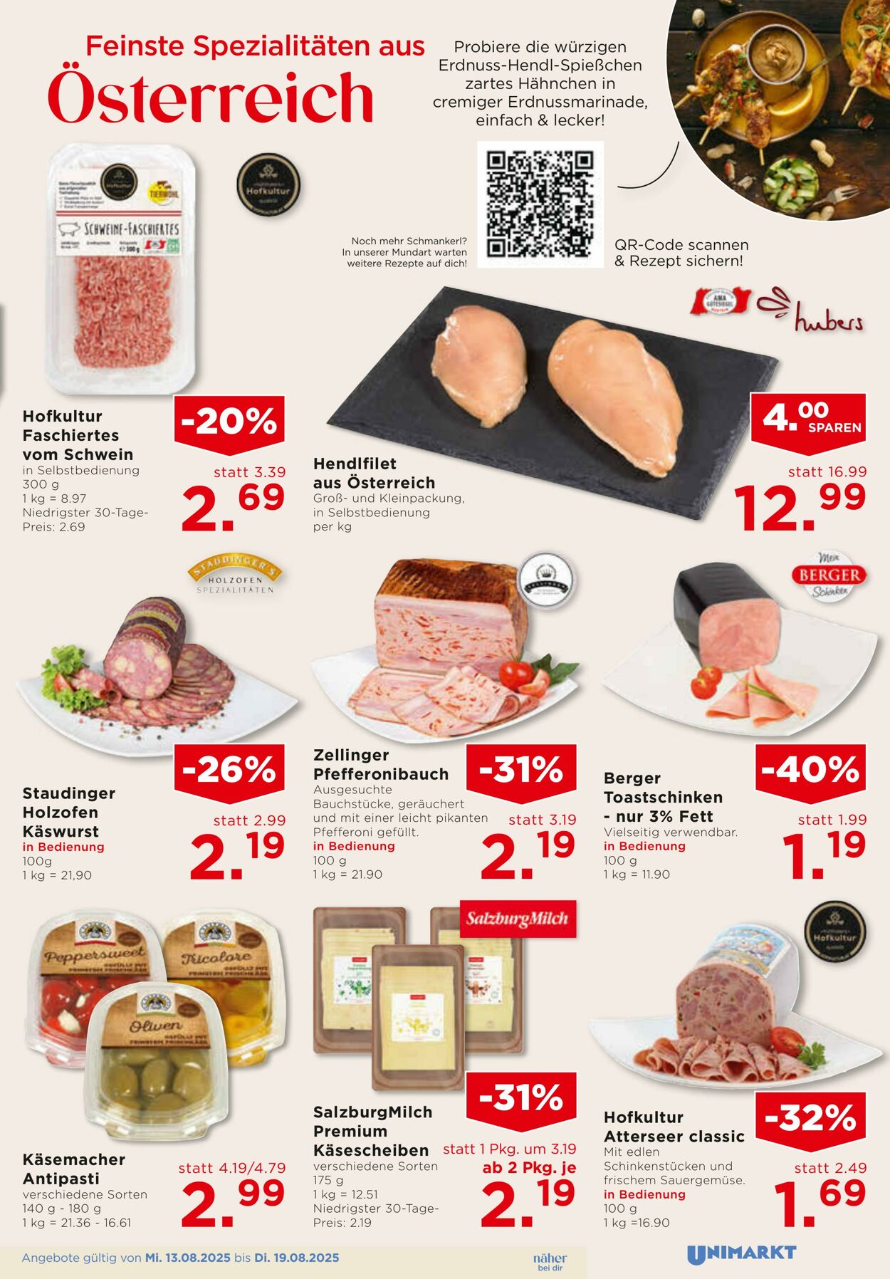 Prospekt Unimarkt 13.08.2025 - 19.08.2025