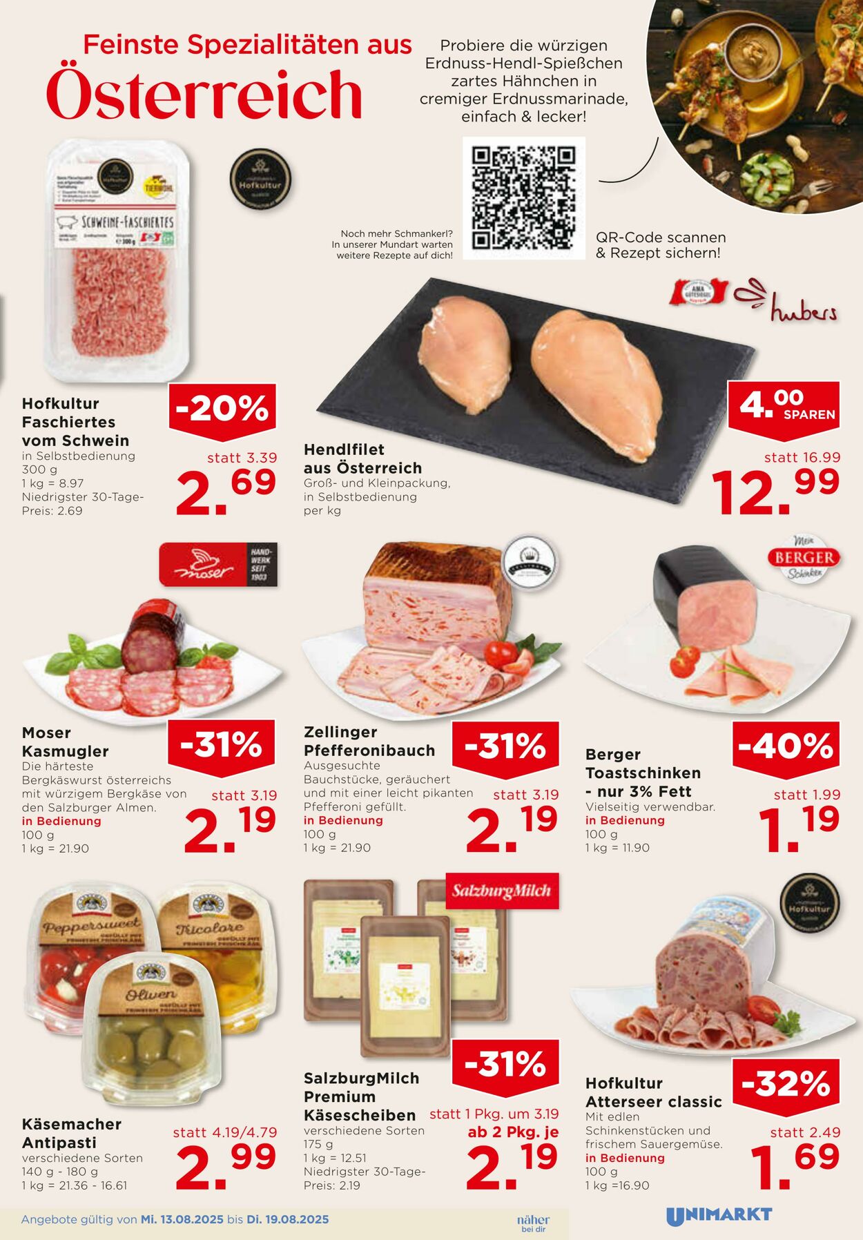 Prospekt Unimarkt 13.08.2025 - 19.08.2025