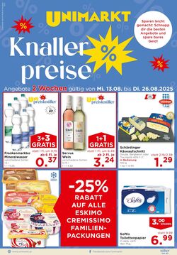 Prospekt Unimarkt 13.08.2025 - 19.08.2025