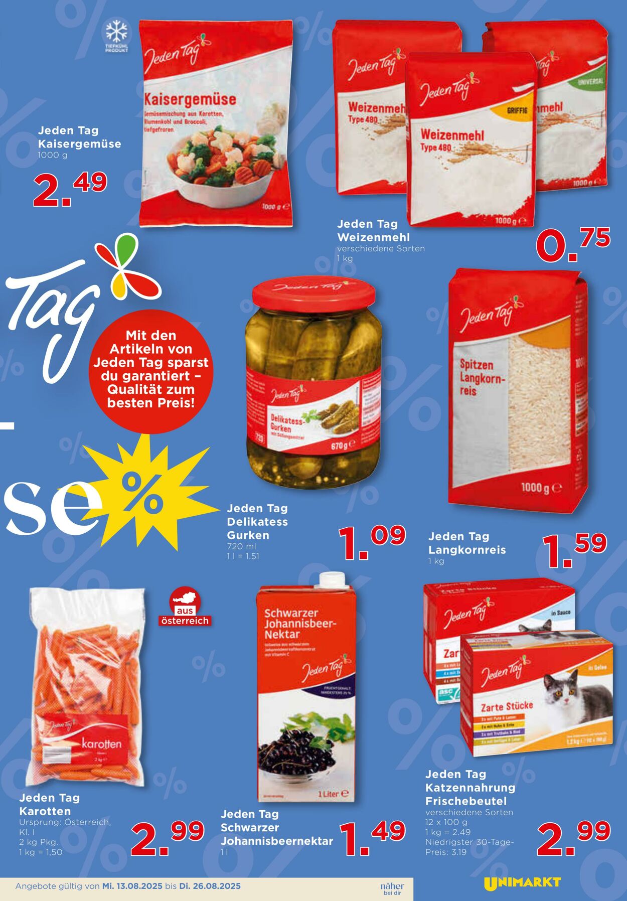 Prospekt Unimarkt 13.08.2025 - 19.08.2025