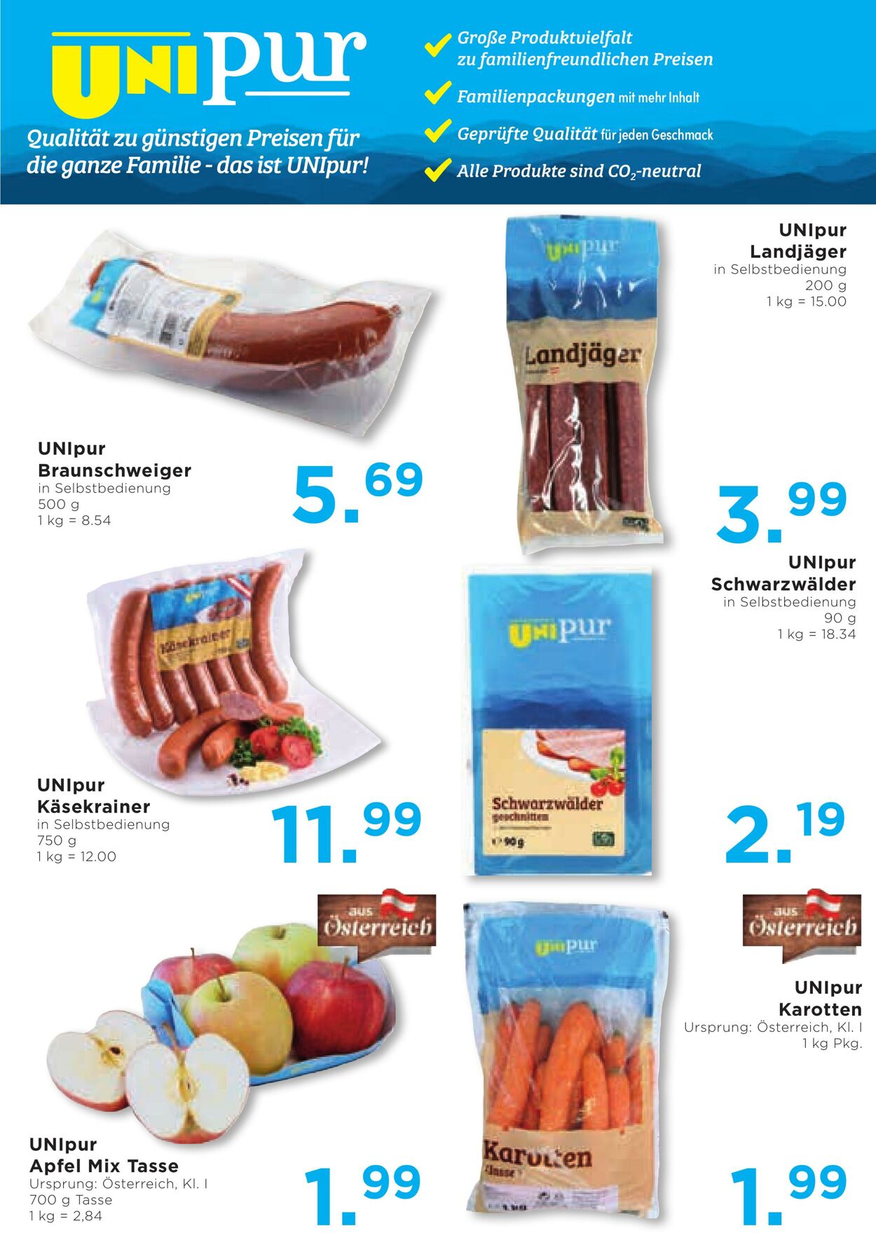 Prospekt Unimarkt 13.09.2023 - 19.09.2023