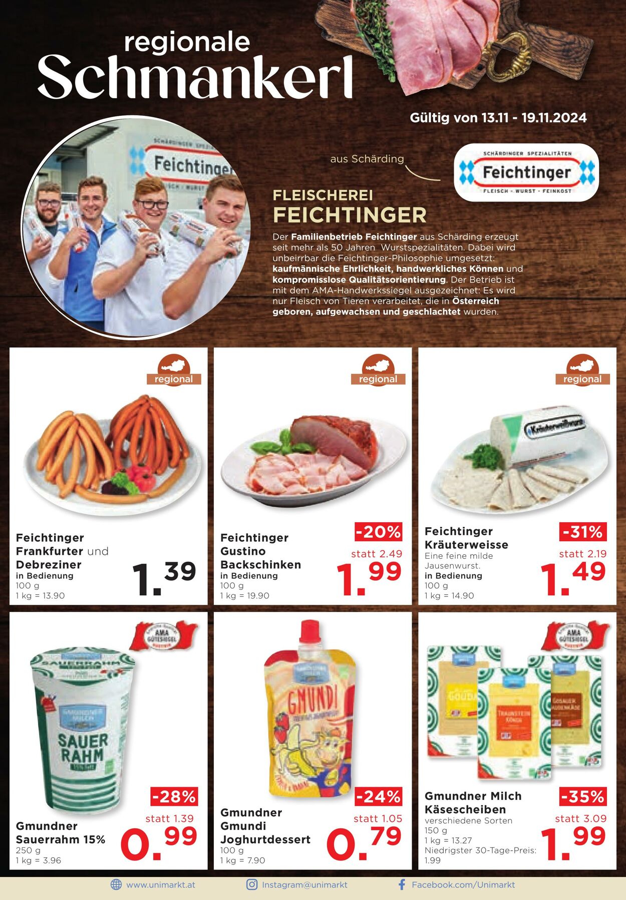 Prospekt Unimarkt 13.11.2024 - 19.11.2024