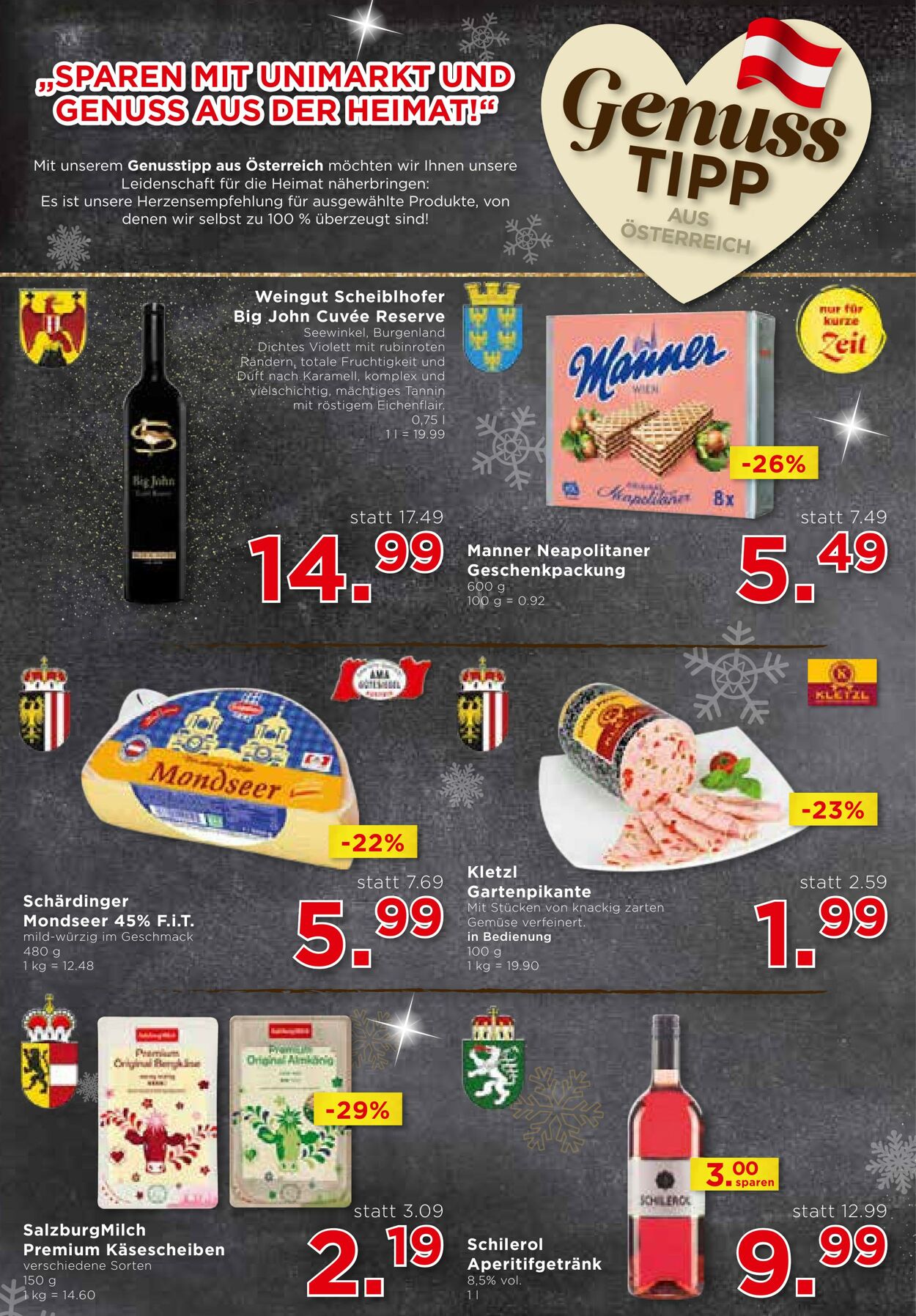 Prospekt Unimarkt 13.12.2023 - 19.12.2023