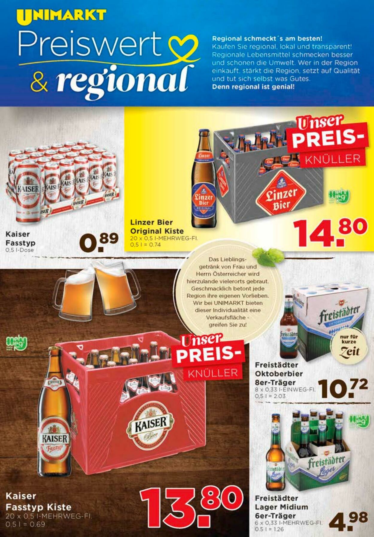 Prospekt Unimarkt 14.09.2022 - 20.09.2022