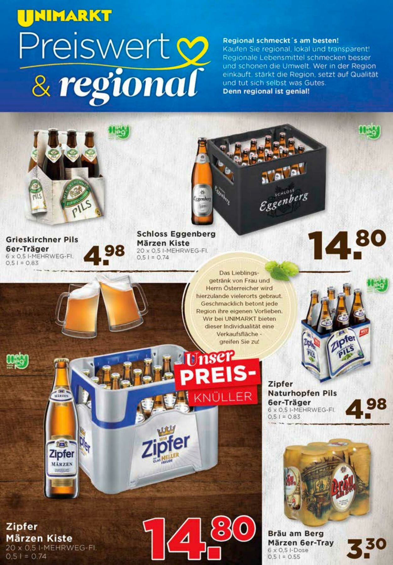 Prospekt Unimarkt 14.09.2022 - 20.09.2022