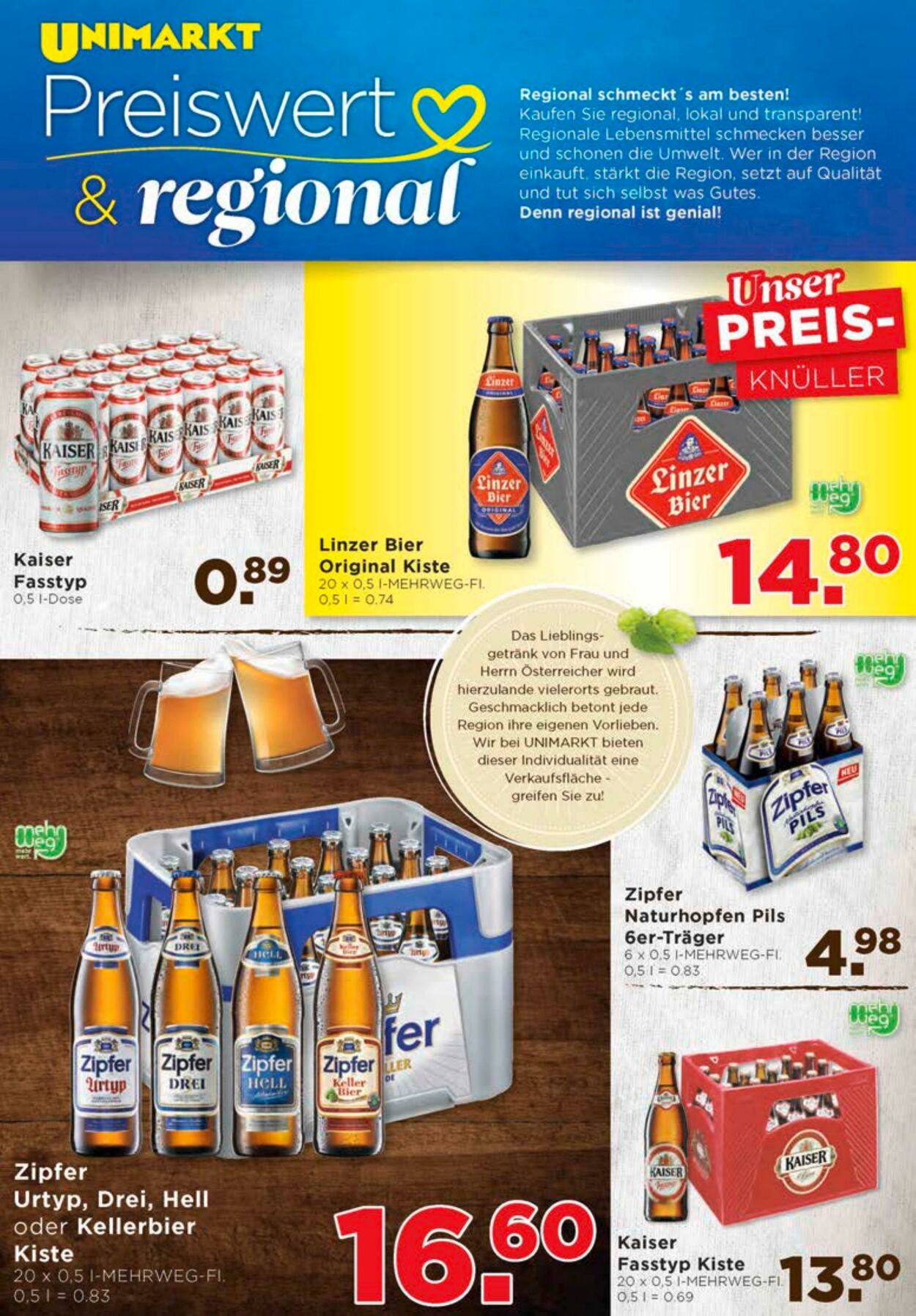 Prospekt Unimarkt 14.09.2022 - 20.09.2022