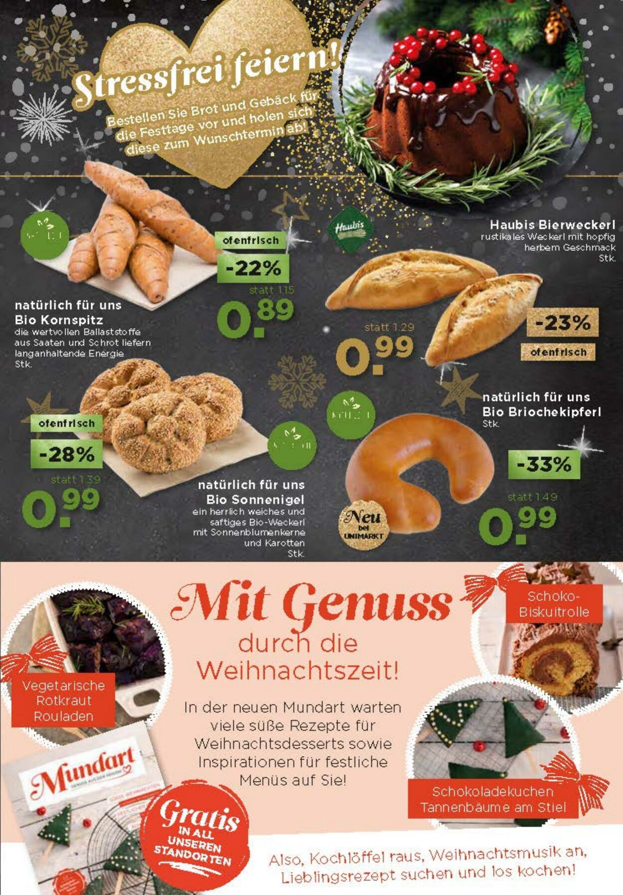 Prospekt Unimarkt 14.12.2022 - 20.12.2022