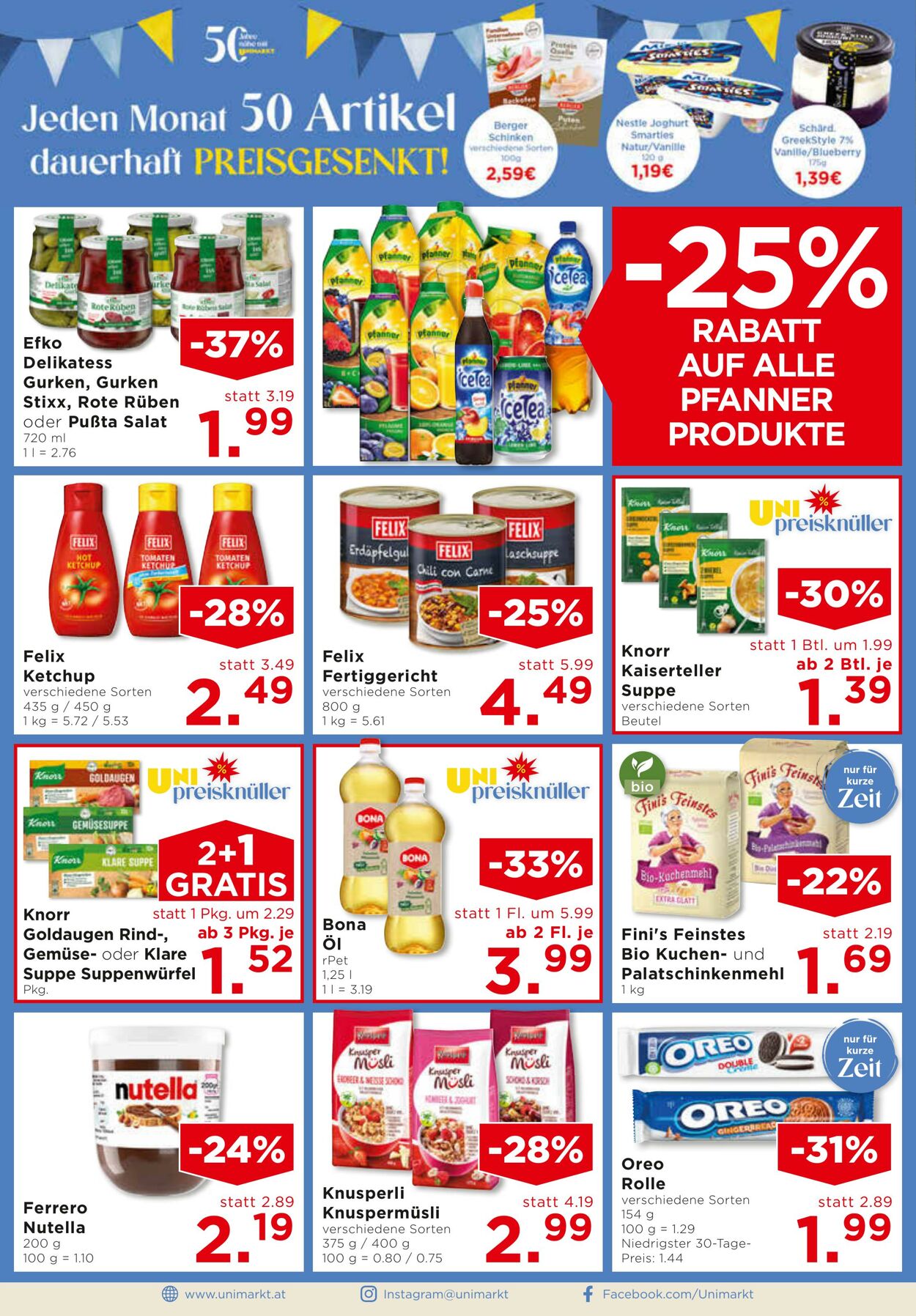 Prospekt Unimarkt 15.10.2025 - 21.10.2025