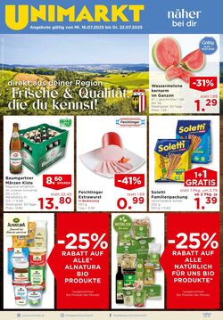 Prospekt Unimarkt 16.07.2025 - 22.07.2025